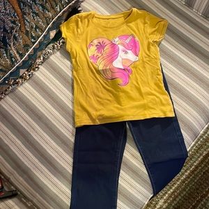 Girls shirt and Jean set